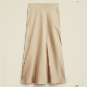 J. Crew Cream Maxi Skirt